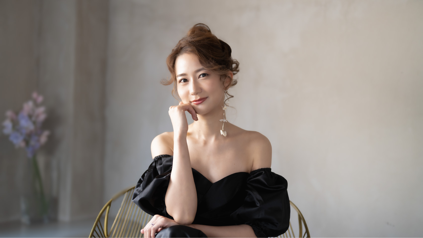 自然な雰囲気のポートレート写真