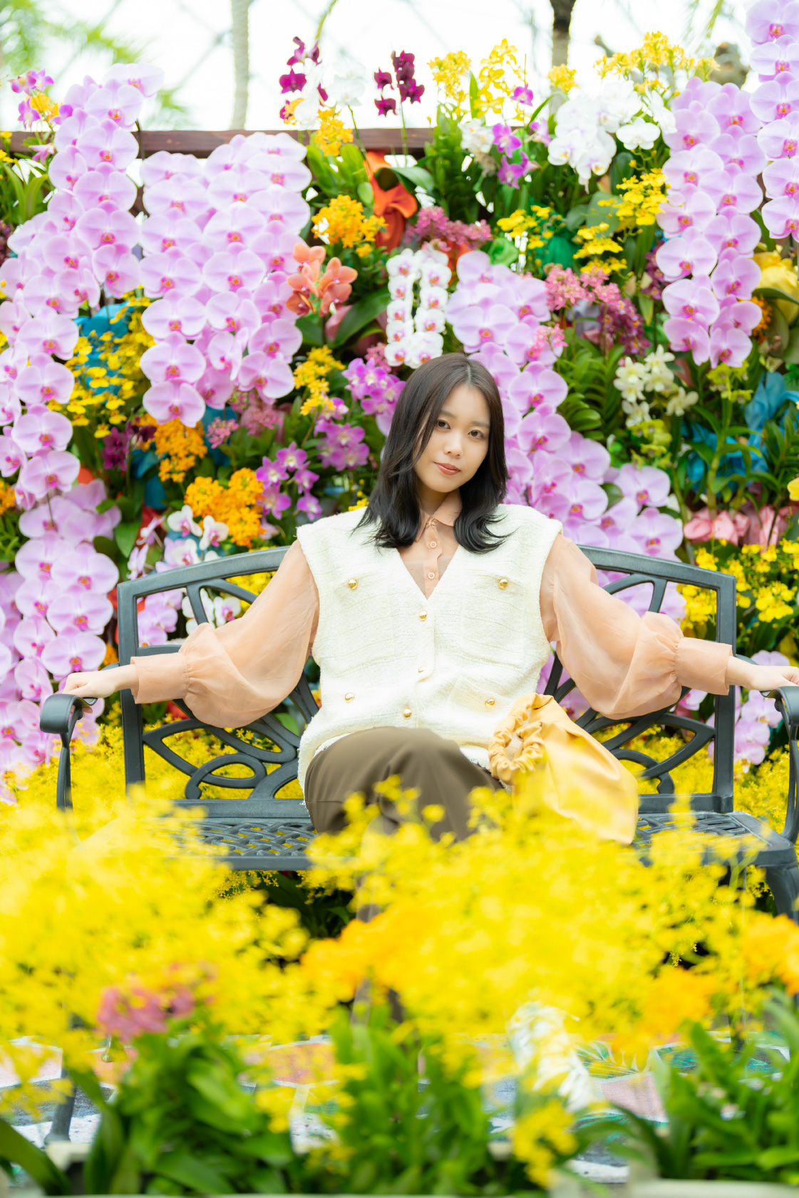 自然な雰囲気のポートレート写真