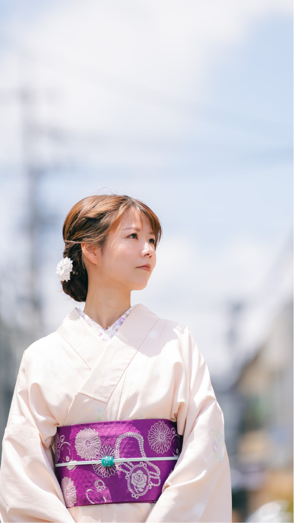 自然な雰囲気のポートレート写真