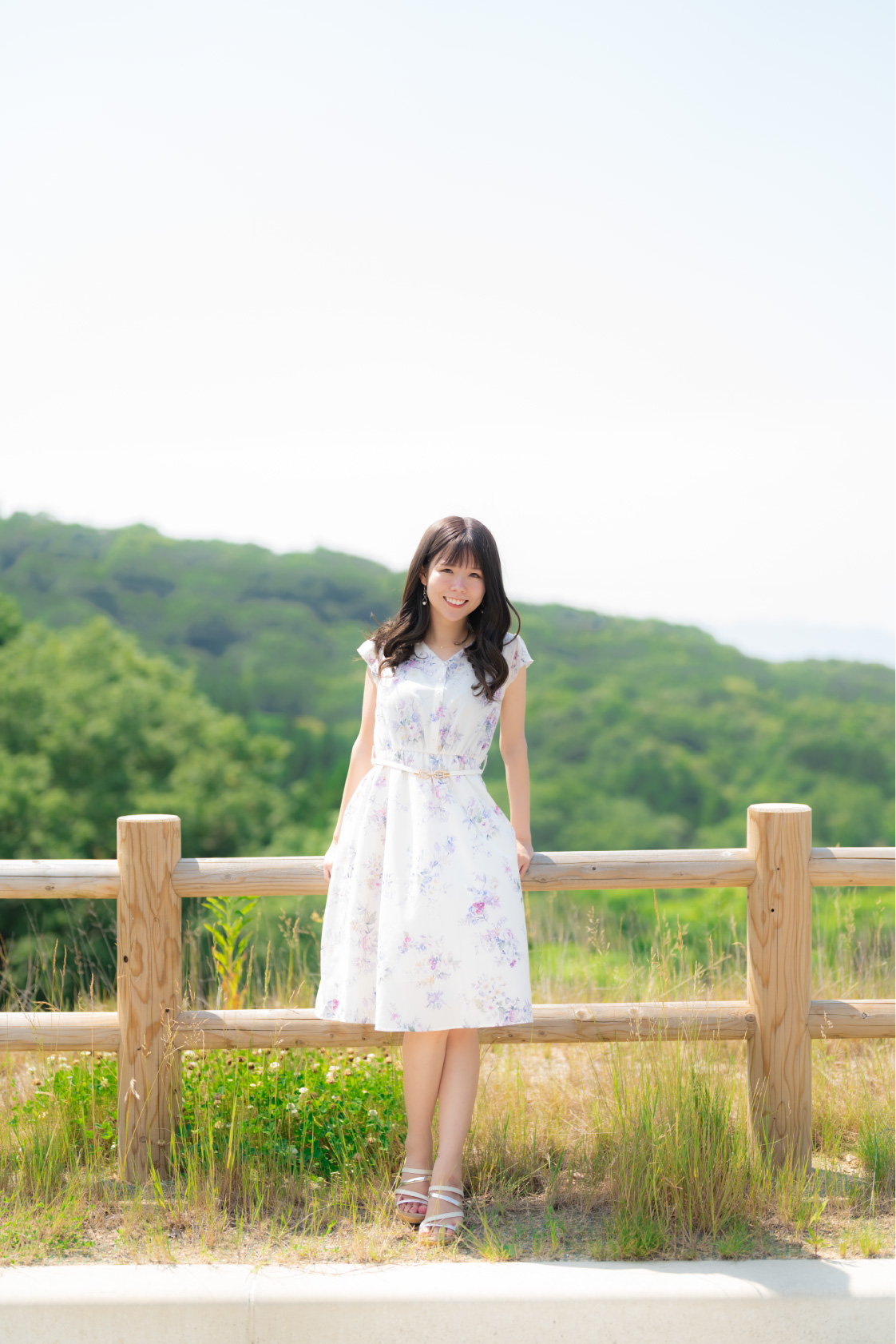 自然な雰囲気のポートレート写真