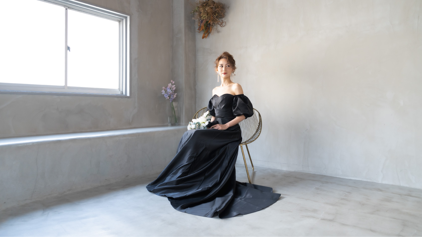自然な雰囲気のポートレート写真